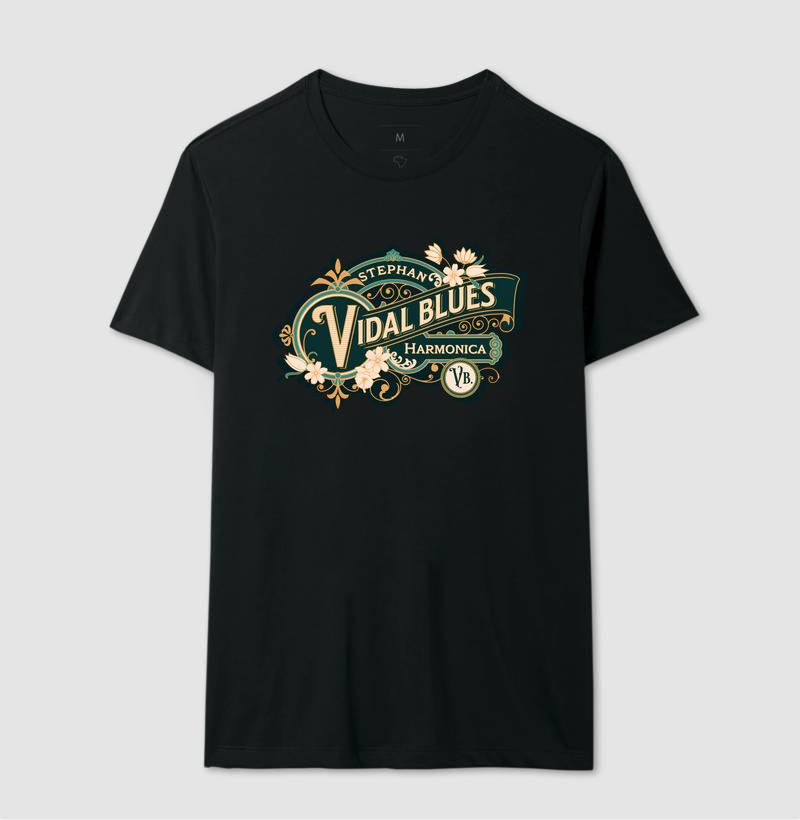 Camiseta Vidal Blues - Stephan Vidal