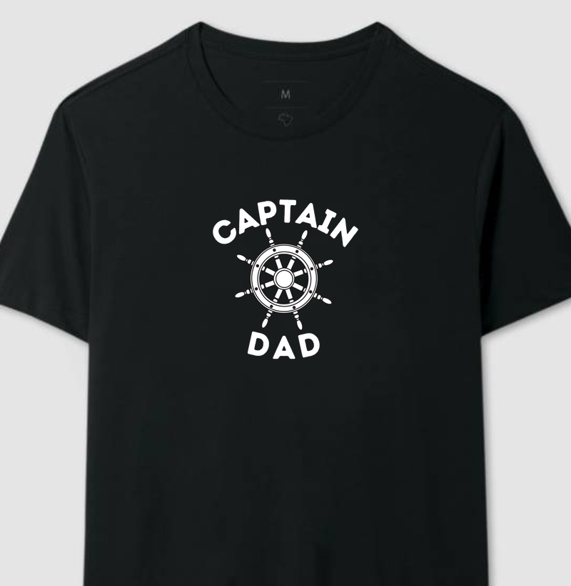 Captain Dad" (Estilo Clássico Timão) - Algodão Peruano Premium