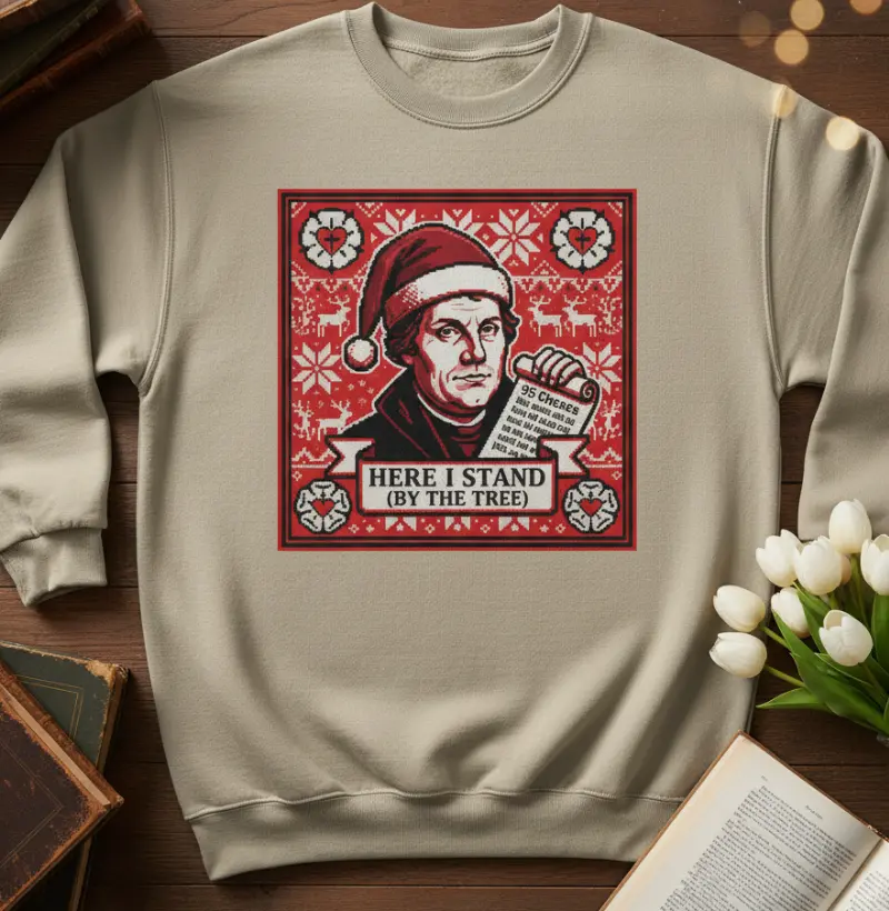 “HERE I STAND (BY THE TREE)” 