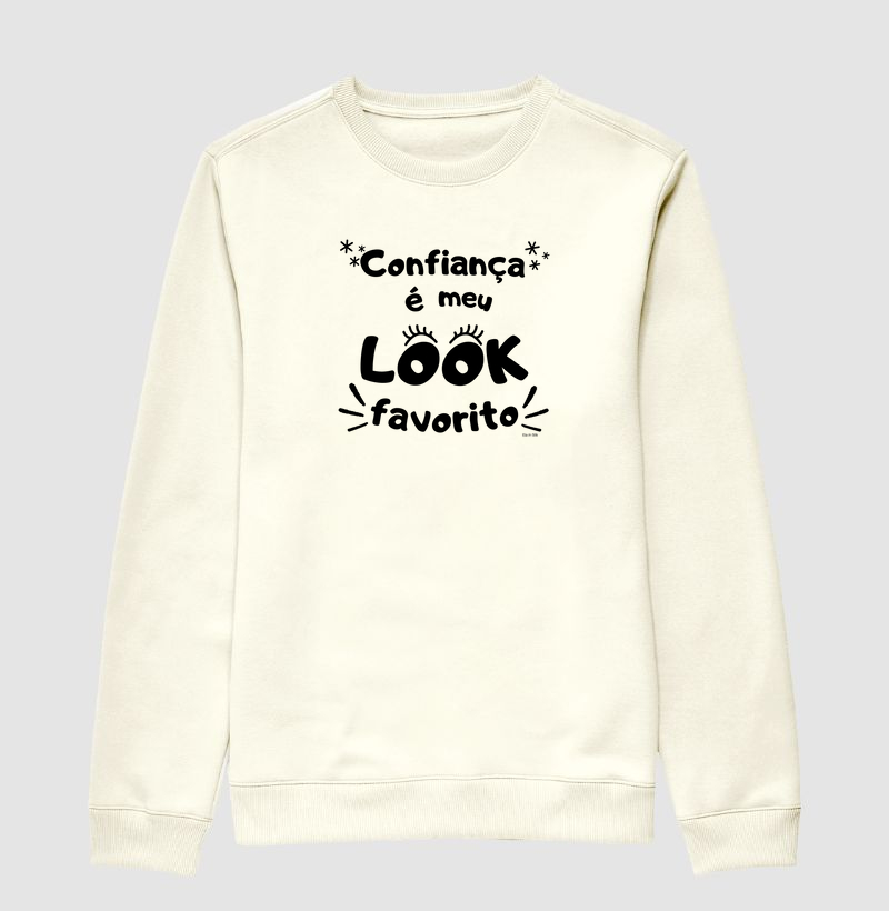 Confiança é meu look favorito