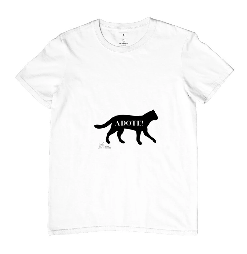 Camiseta "Adote"