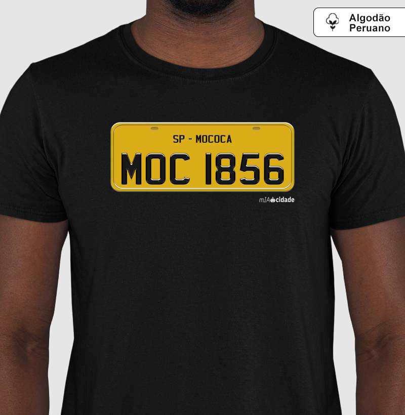 Placa de Carro de Mococa
