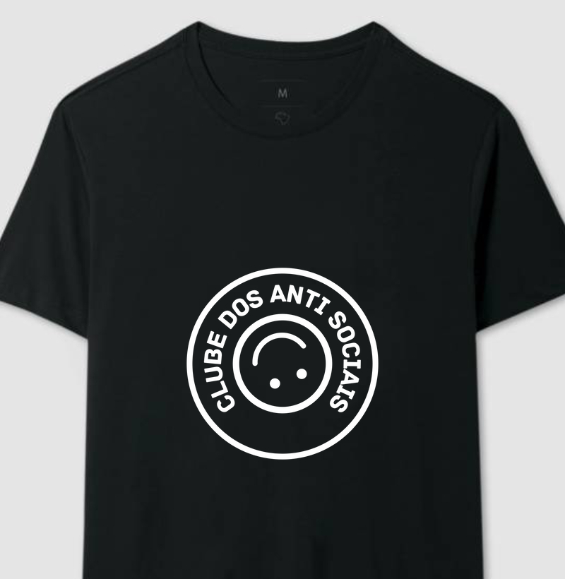 Camiseta Clube dos anti sociais