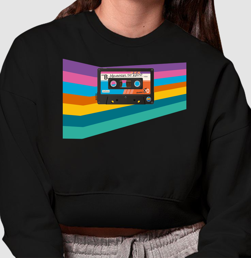 moletom cropped K7 mix