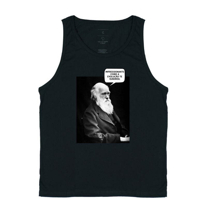 Impressionante como a evolução te ignorou. - Charles Darwin