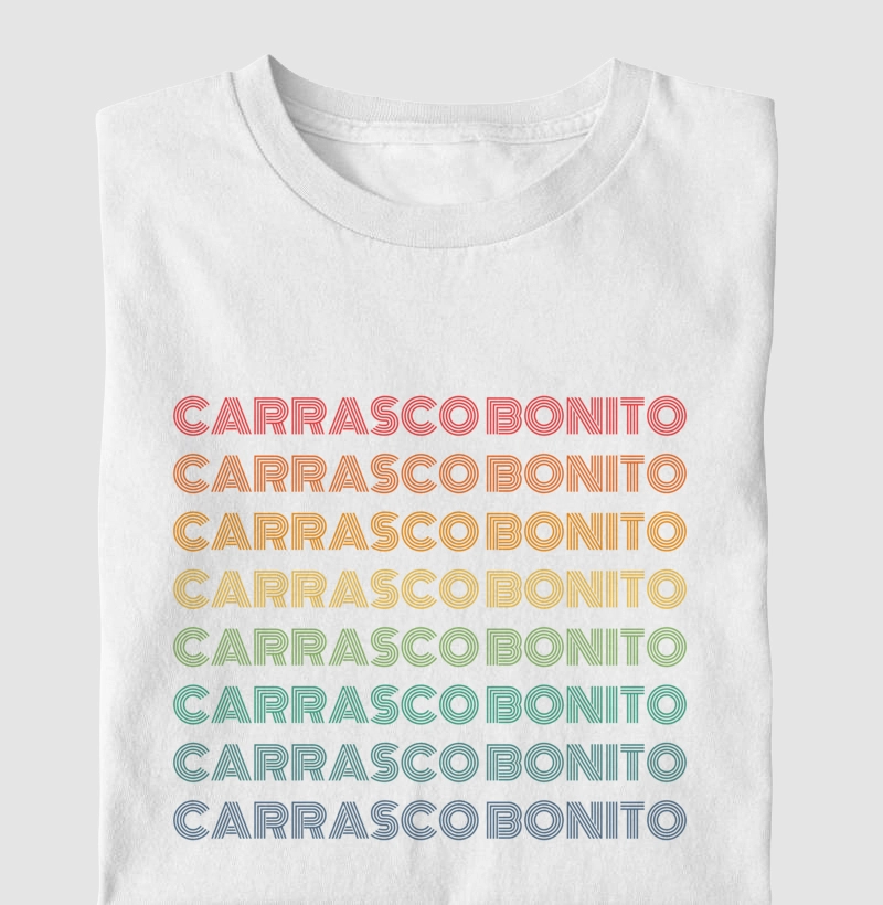 Carrasco Bonito Letreiro Retrô