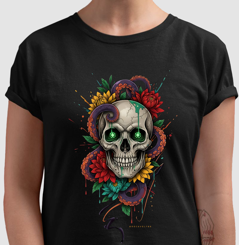 Neo-traditional Skull