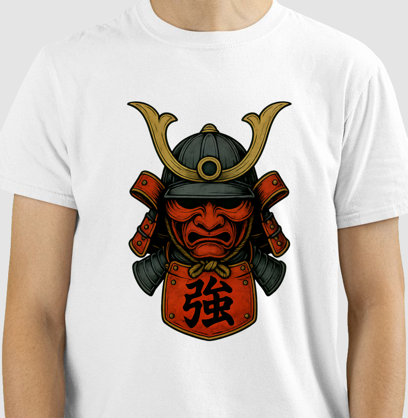 Camiseta Samurai Tsuyoi