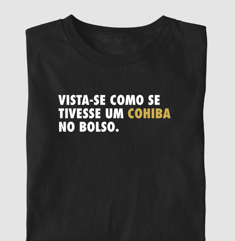 Cohiba no bolso