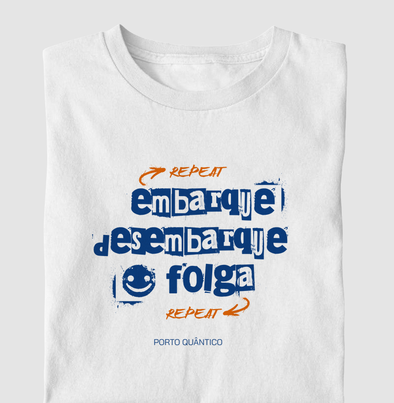 Camiseta Unissex 100% Algodão - Escala Infinita