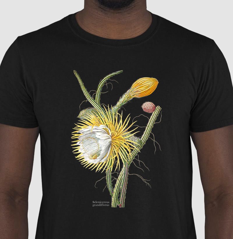 Camiseta Tshirt Selenicereus grandiflorus