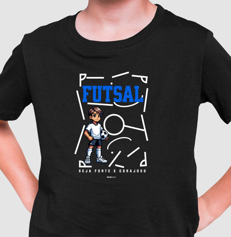 Camiseta seja forte e corajoso
