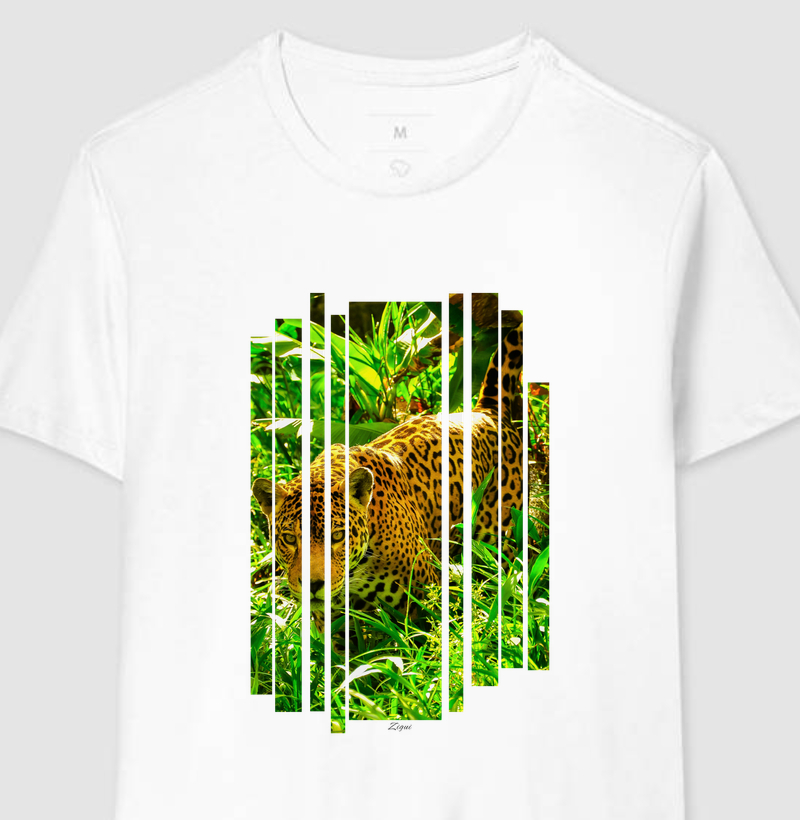Camiseta Onça-Pintada | Coleção Bio-Ritmo
