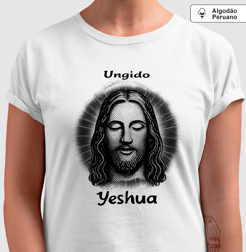SKU 023 -  Yeshua Ungido (algodão peruano)