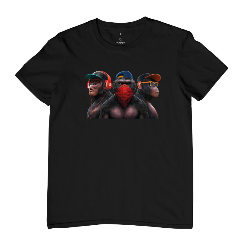 Camiseta Crazy Monkeys