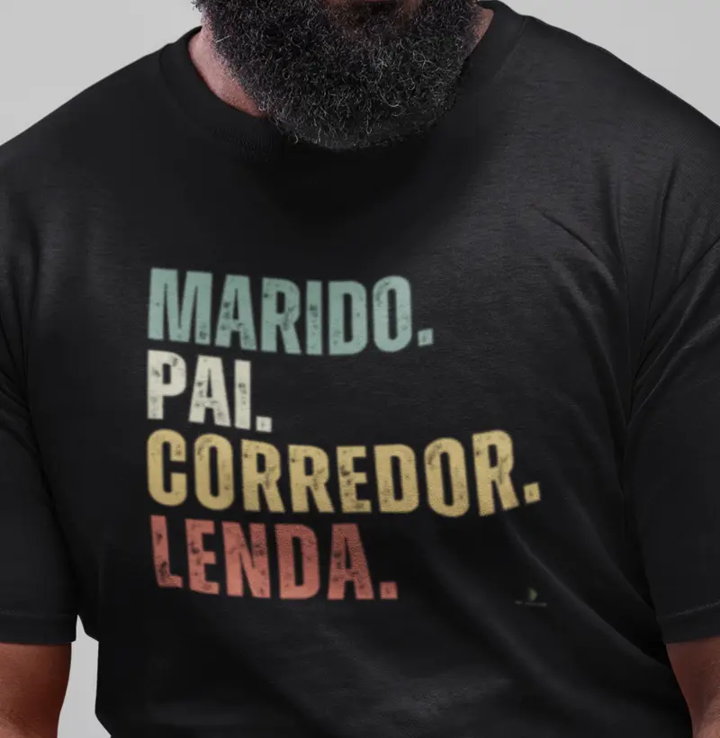 Marido, pai, corredor e lenda.