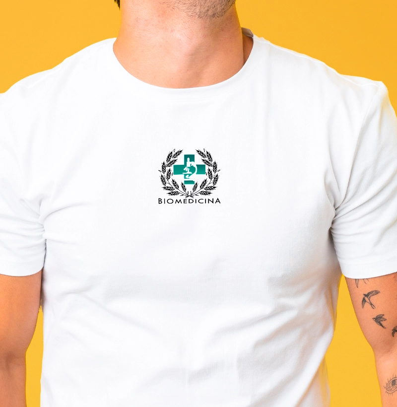 Camiseta Biomedicina Premium Láurea - masculina