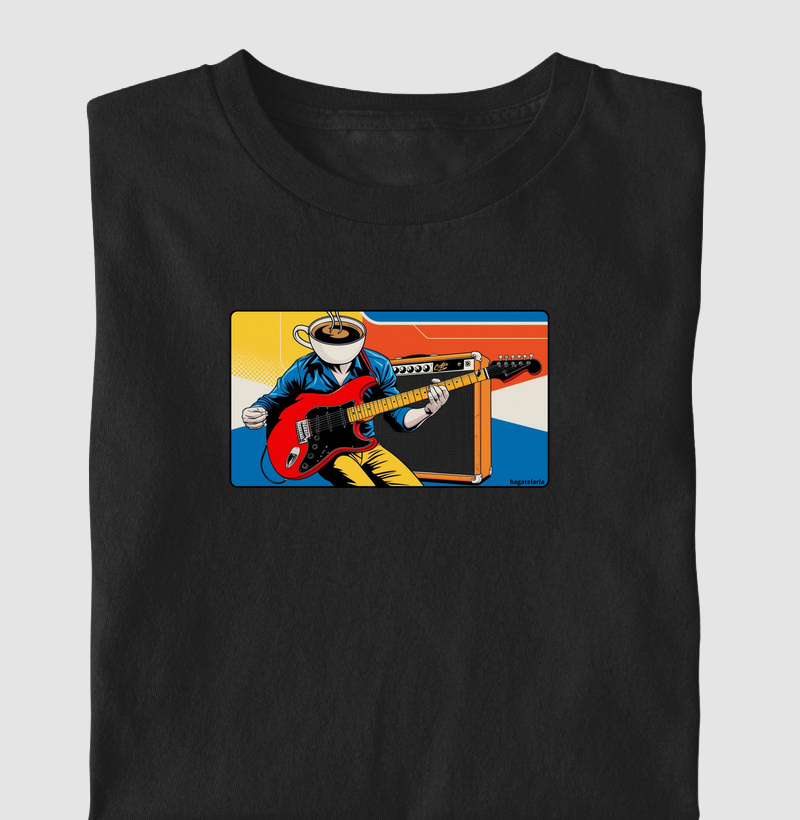 Guitarra cabeça de café 4