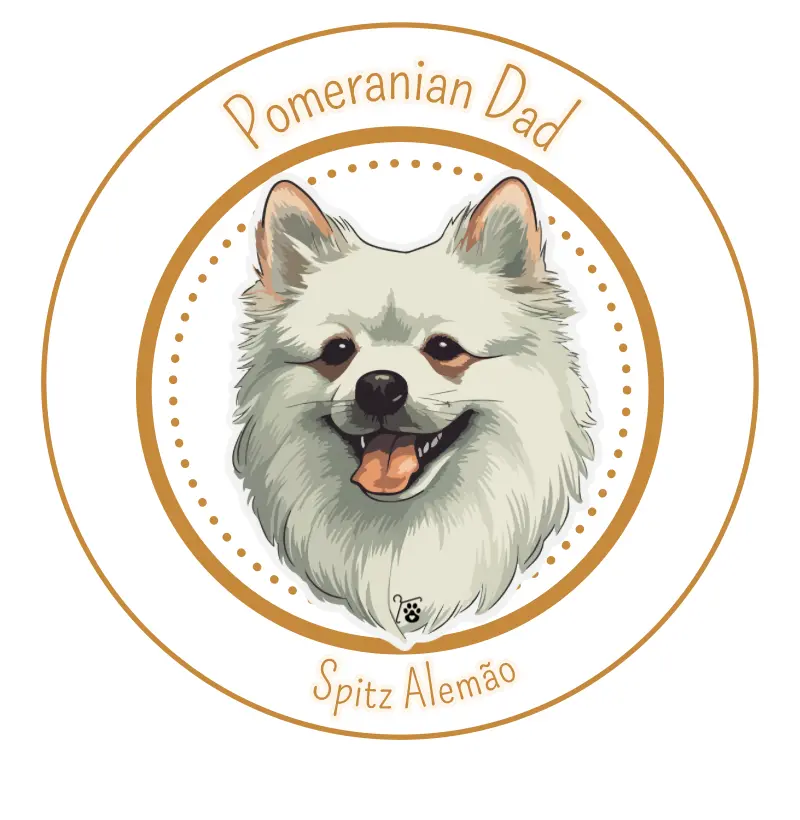 [Camiseta] Pomeranian Dad - Spitz Alemão