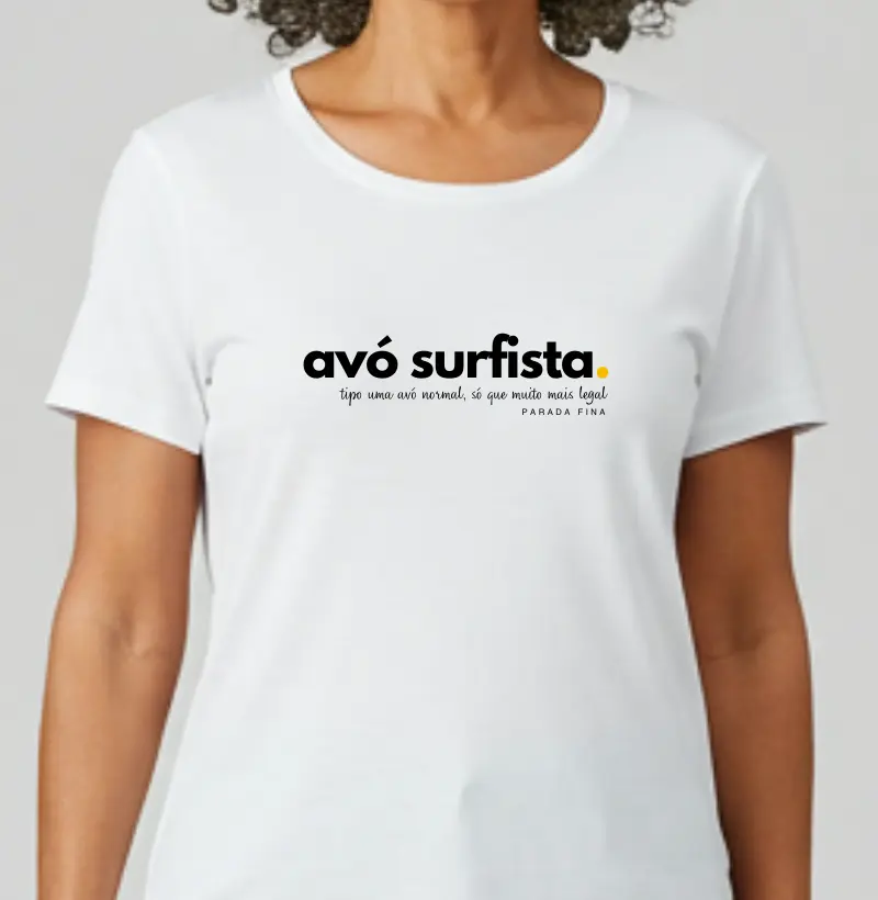 Avó surfista