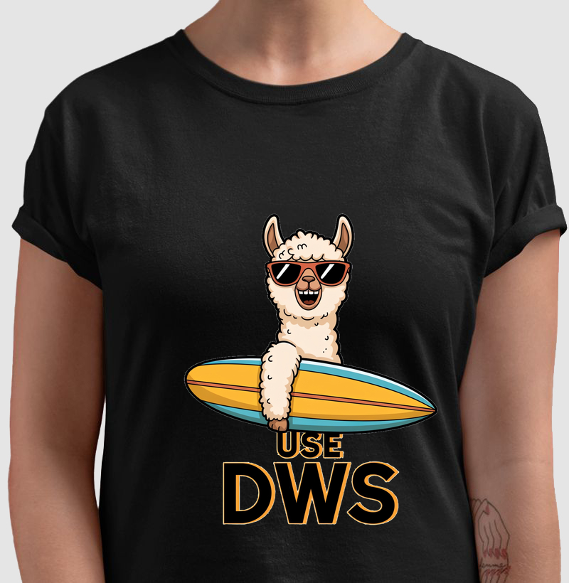 Camiseta Alpaca Surfing Four