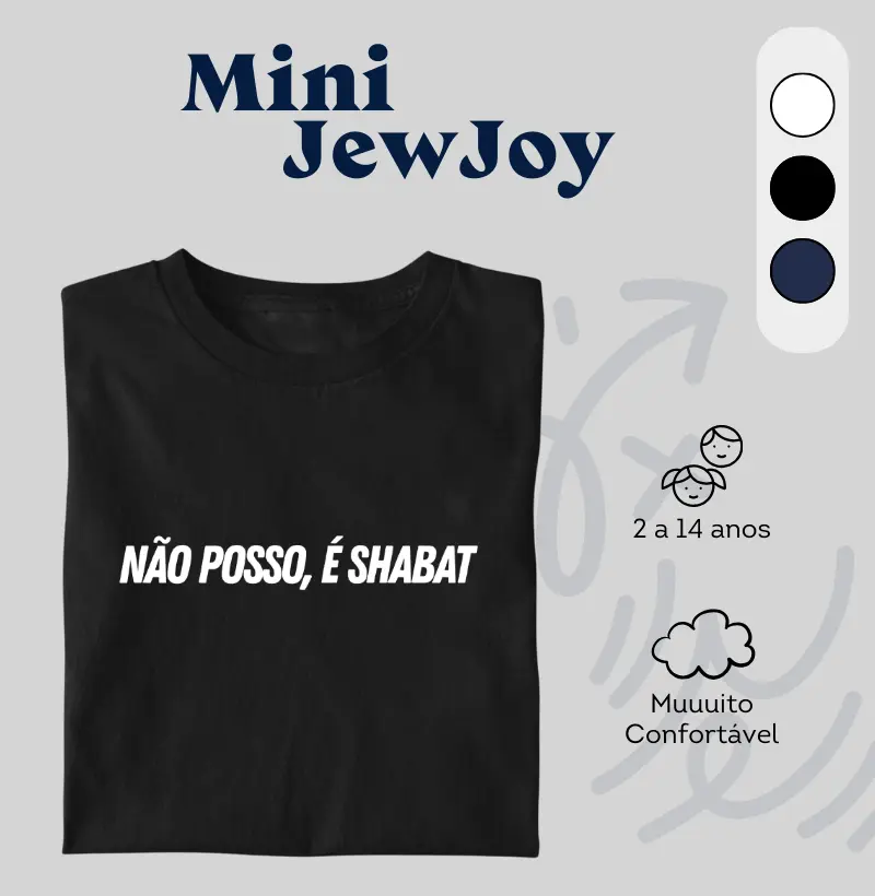 Não posso, é shabat