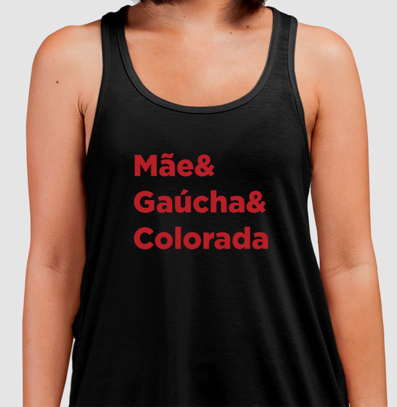 Regata Mãe&Gaúcha&Colorado