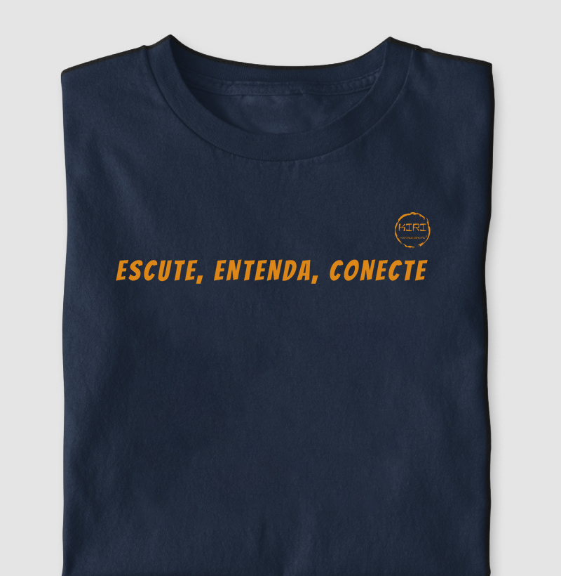Camiseta KIRI - Escute, Entenda, Conecte 2