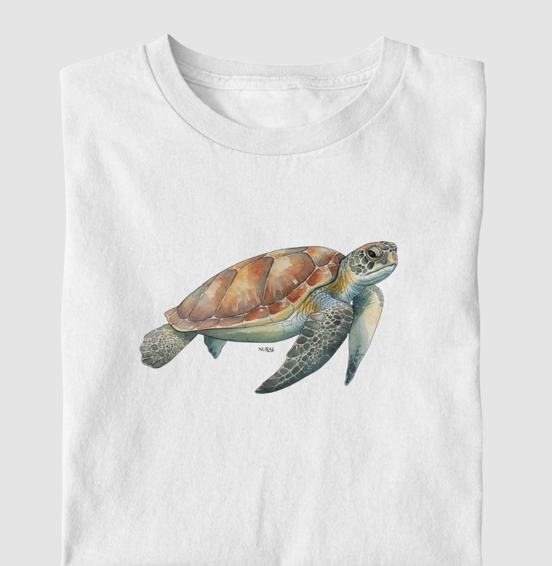 Tartaruga Marinha Aquarela