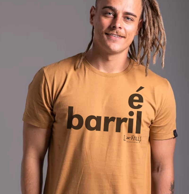 CAMISETA É BARRIL