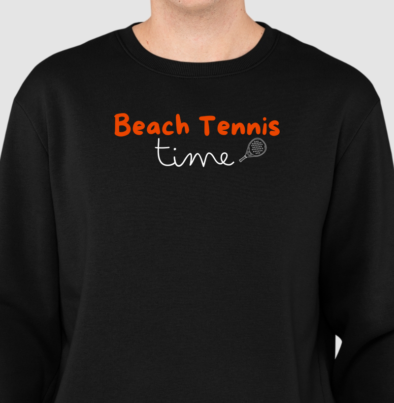 Suéter Moletom - Beach Tennis Time