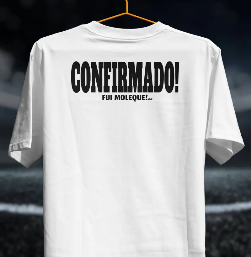 Confirmado! Fui Moleque
