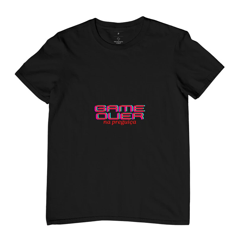 Camiseta Game Over