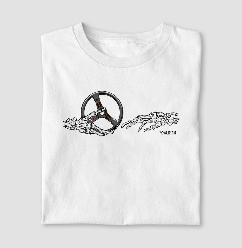 Camiseta A Criação do Volante - Rooliman