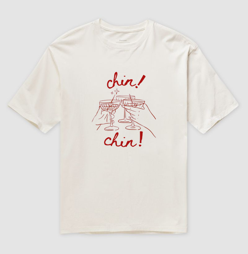 Camiseta Oversized Cin Cin 