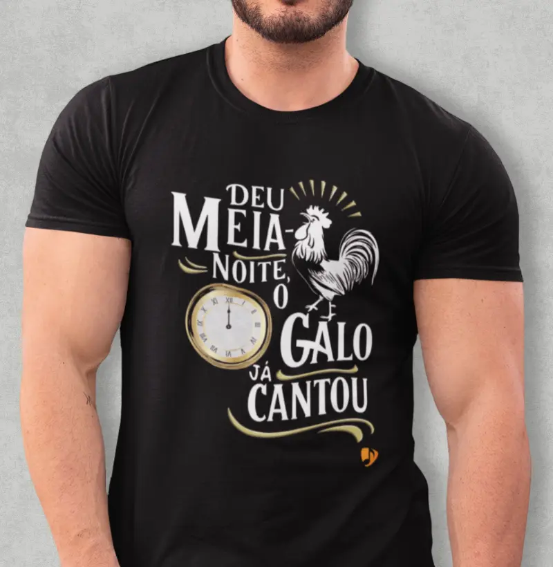 Deu meia noite o galo já cantou