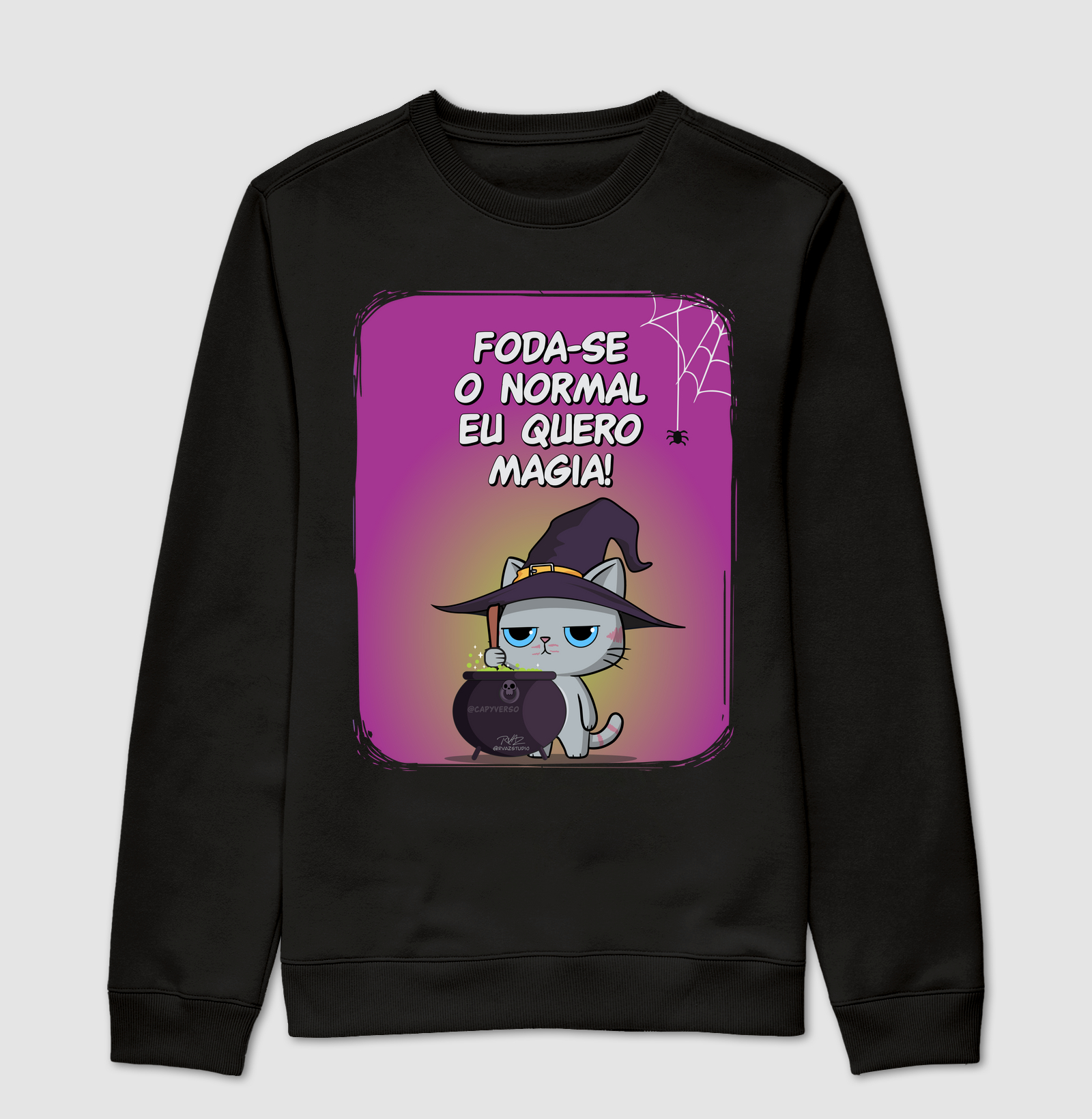 Camiseta Gato Sincero Magia