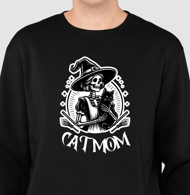 Cat witch mom