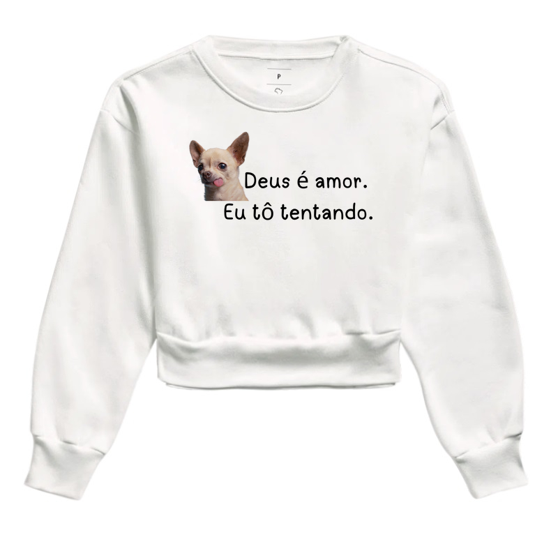 Deus é amor eu tô tentando