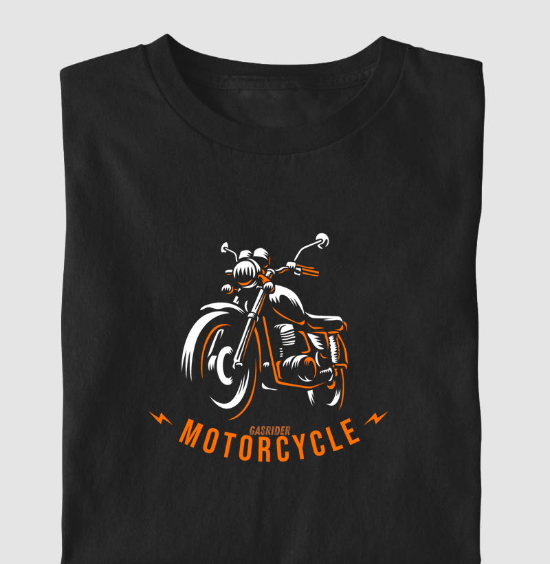 Orange motorcycle