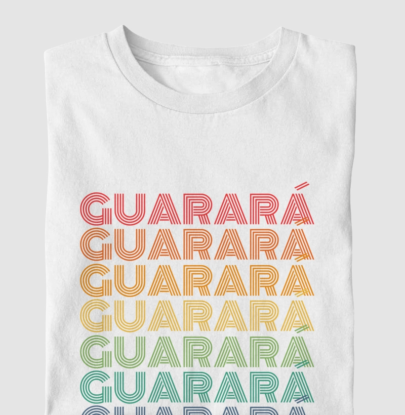 Guarará Letreiro Retrô