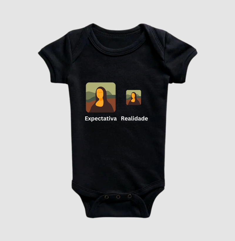 Expectativa x Realidade - Mona Lisa