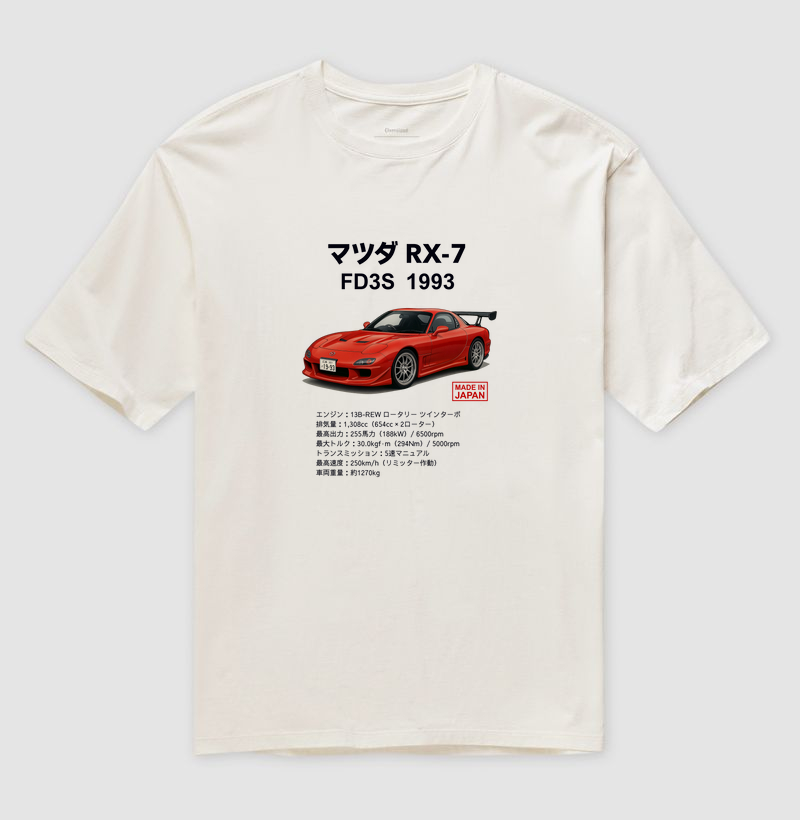 Camiseta Mazda RX-7