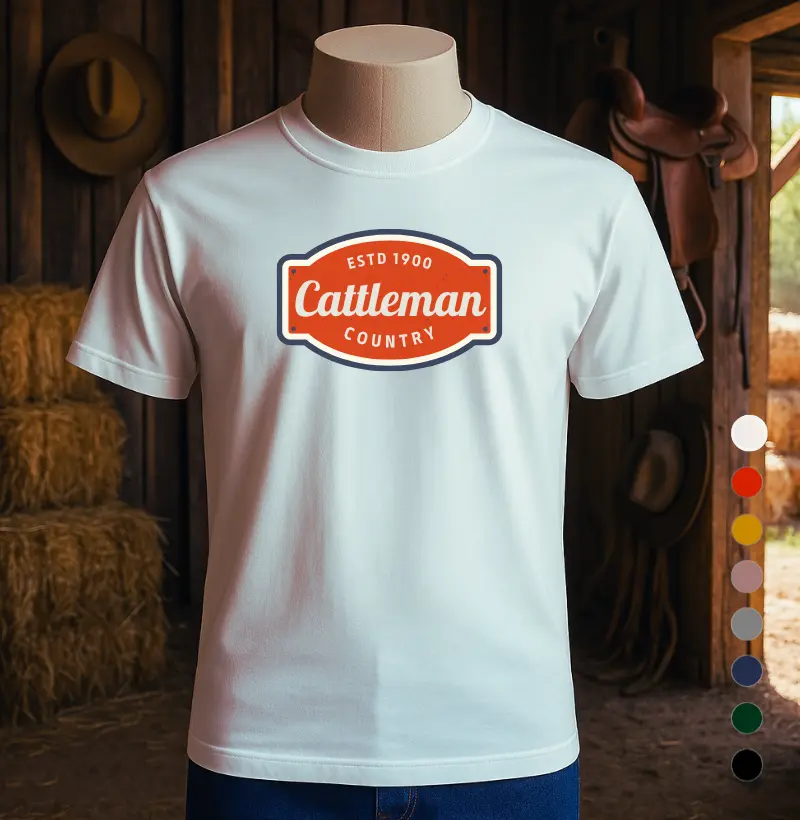 Camiseta Country Cattleman STD
