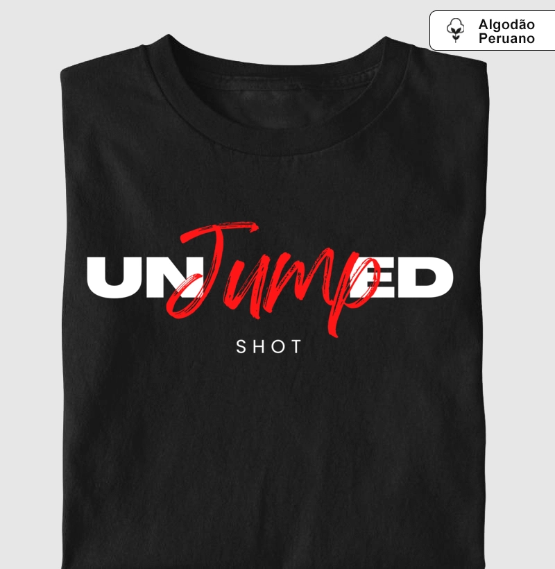 Camiseta JumpShot Unjumped Algodão Peruano