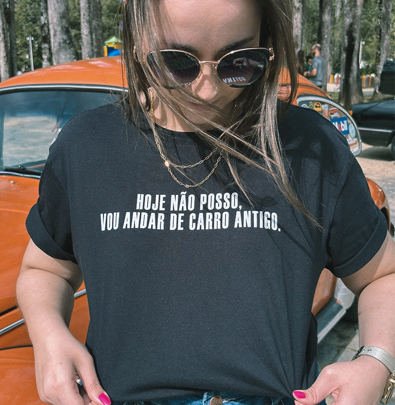 Hoje não posso, vou andar de carro antigo