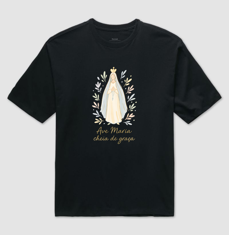 Ave Maria Cheia de Graça Desenhada