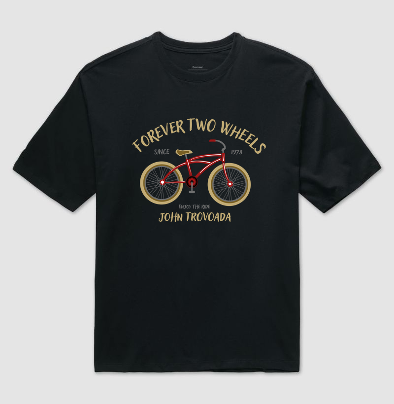 Oversized Forever Two Wheels
