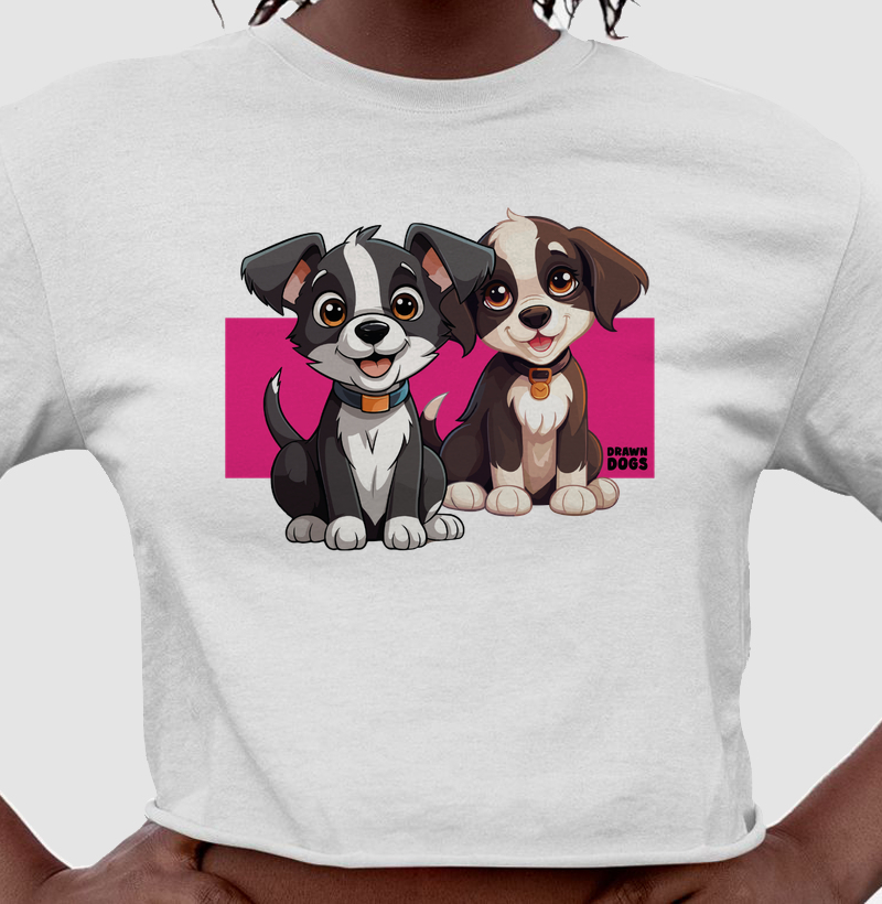 Cachorrinhos tarja rosa