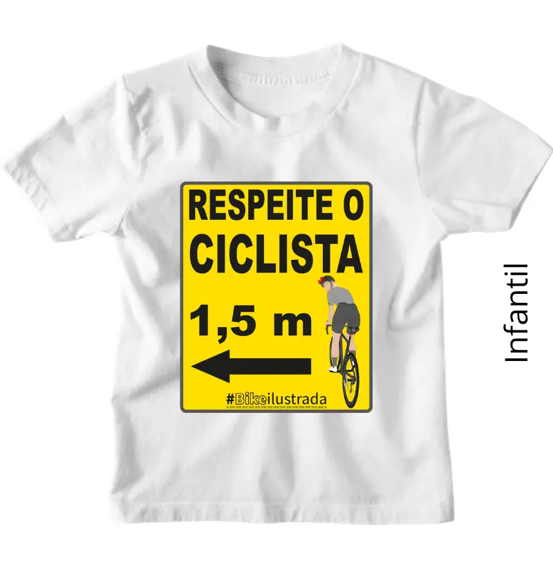 Respeite o Ciclista - Infantil